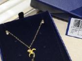 Swarovski banana necklace + one earring - nuotraukos Nr. 4