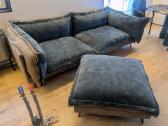 Dizainerinė sofa su pufu (modulinis komplektas) - nuotraukos Nr. 6