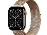 Apple Watch Series 8 41mm Gold Milanese Loop