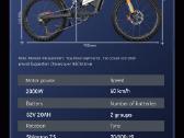 Ekxbike E6 3000w 52v 40ah (Turime vietoje) - nuotraukos Nr. 25