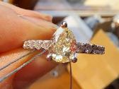 Aukso žiedas su deimantais (1,15ct) - nuotraukos Nr. 15