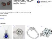 Auskarai su Padparadcha safyrais ir deimantais - nuotraukos Nr. 7