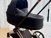 Cybex Priam Lux Deep Black/frame Rose Gold 2in1 - nuotraukos Nr. 6