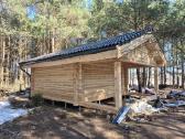 Rąstiniai namai, pirtis,vasarnamiai
