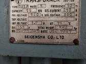 Tepalinis 75kva transformatorius su spinta - nuotraukos Nr. 2