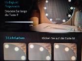 Naujas 50 cm. smart LED pastatomas veidrodis - nuotraukos Nr. 6