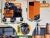 Įvairūs nauji transportavimo karučiai-vežimėliai