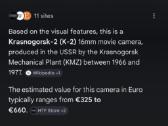 Krasnogorsk-2 16mm kino kamera - nuotraukos Nr. 5