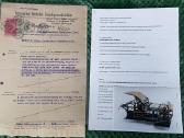 Retas 1909 m. Kolekcinis Dokumentas – Heydekrug - nuotraukos Nr. 2