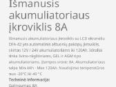 Akumuliatorių pakrovėjas - nuotraukos Nr. 3