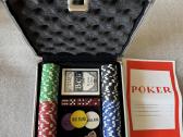 ,Pokeris ,žaidimas nenaudotas pilnas komplektas
