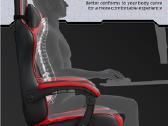 Ergonomiška žaidimų kėdė su masažo funkcija - nuotraukos Nr. 11