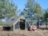 Pripučiama glamping palapinė - Hot Tent 300x210cm