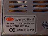 Maitinimo saltinis 12v 20a 240w - nuotraukos Nr. 2