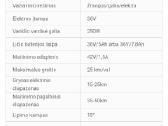 Pilnai elektrinis mini miesto dviratis Hx H2 Max - nuotraukos Nr. 15