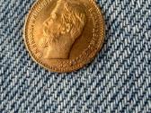 5 rubliai 1904 metai auksine - nuotraukos Nr. 2
