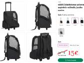 Naujas universalus augintinio vežimėlis