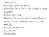 Lovos galvugalis - nuotraukos Nr. 6