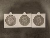 5 markės, Vokietija,sidabrinės monetos 1902,03,04