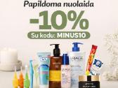 Herba nuolaidos kodas 10 proc. visam krepšeliui