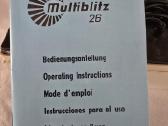 Vintažinė „Multiblitz 26“ blykstė. - nuotraukos Nr. 4