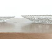 Stiklinė desertinė lėkštelė graviruota, 2 vnt - nuotraukos Nr. 6