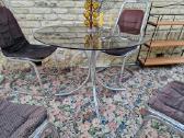 Vintažinis mid century Space Age valgomojo stalas - nuotraukos Nr. 4