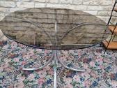 Vintažinis mid century Space Age valgomojo stalas