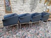 Vintažiniai autoriniai odiniai foteliai - nuotraukos Nr. 2