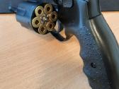 Gas Revolver 4" Savaging Black (Hfc)