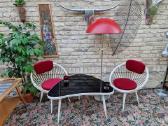 Vintažinis mid century Space Age baldų komplektas