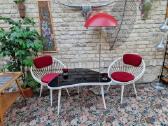Vintažinis mid century Space Age baldų komplektas - nuotraukos Nr. 5