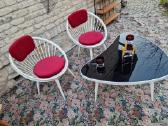 Vintažinis mid century Space Age baldų komplektas - nuotraukos Nr. 4