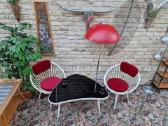 Vintažinis mid century Space Age baldų komplektas - nuotraukos Nr. 7