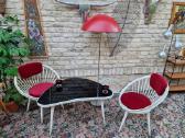 Vintažinis mid century Space Age baldų komplektas - nuotraukos Nr. 17