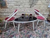 Vintažinis mid century Space Age baldų komplektas - nuotraukos Nr. 30