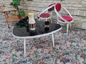 Vintažinis mid century Space Age baldų komplektas - nuotraukos Nr. 36