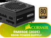 Corsair Rm850e Gold (2025) 850w Atx 3.1 / Pcie 5 - nuotraukos Nr. 2