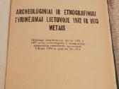 Archeologiniai ir etnografiniai tyrimai Lietuvoje - nuotraukos Nr. 2