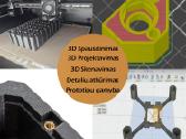 3D spausdinimas, Skenavimas, Detalių atkūrimas