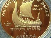 Moneta Usa 2000m. 1 dollar, sidabras