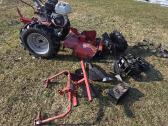 Mobil K motoblokas su Honda varikliu Mulčeriu ir