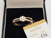 Auksinis žiedas - 145 Eur.