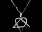 Him grupės Heartagram pakabukas