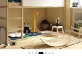 Dvipusė Ikea lova Kura
