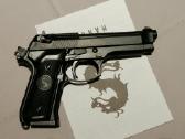 Beretta M9 Blowback 6mm - nuotraukos Nr. 3