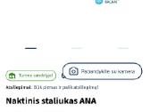 Naktinis staliukas Ana. Naujas. - nuotraukos Nr. 2