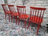 Vintažinės mid century bukmedžio kėdės - nuotraukos Nr. 8