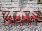 Vintažinės mid century bukmedžio kėdės - nuotraukos Nr. 15