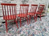 Vintažinės mid century bukmedžio kėdės - nuotraukos Nr. 18
